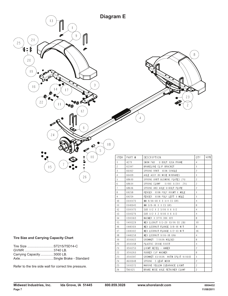 Diagram e | ShoreLand'r LAV30BLW User Manual | Page 7 / 12