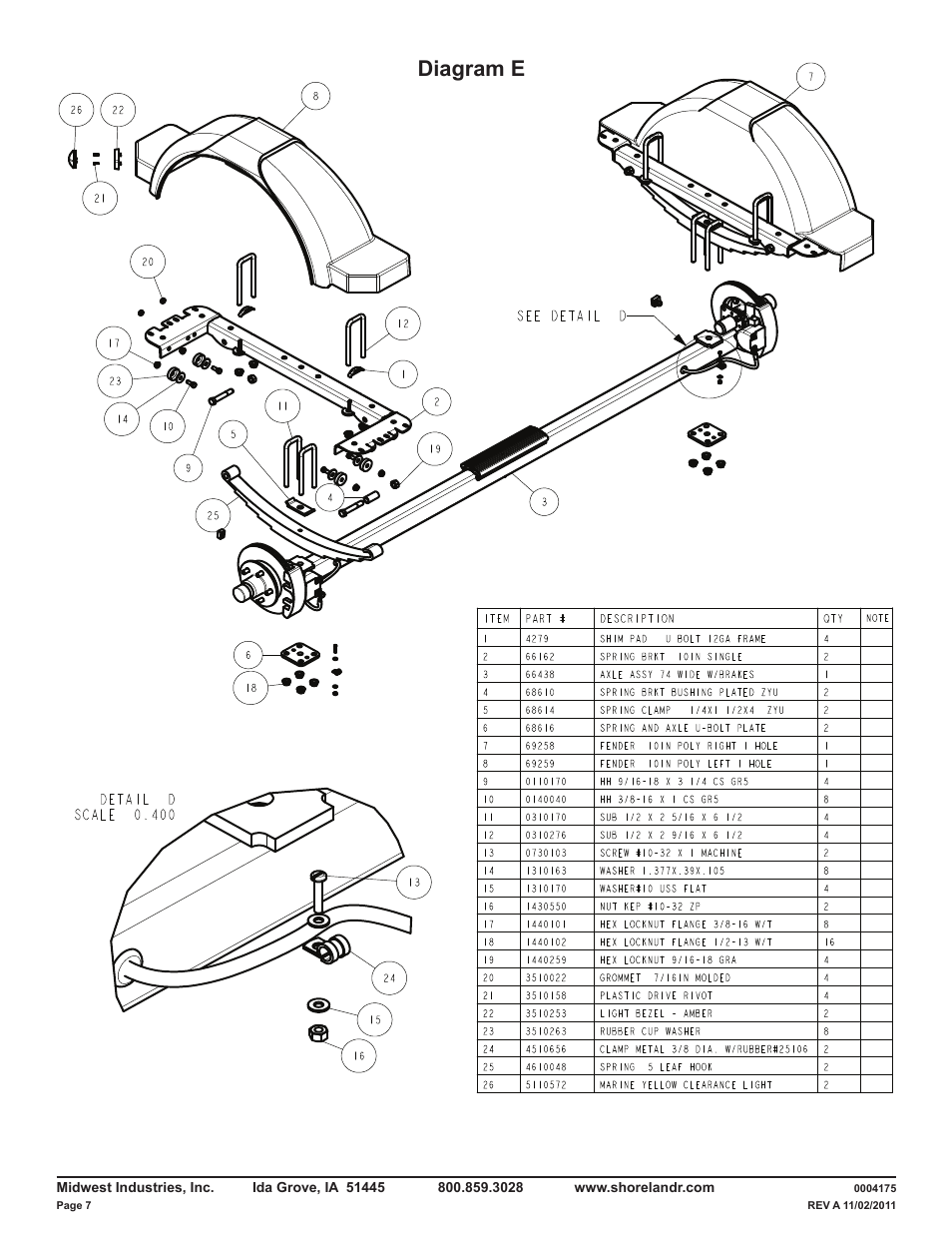 Diagram e | ShoreLand'r LAV30BS V.1 User Manual | Page 7 / 12