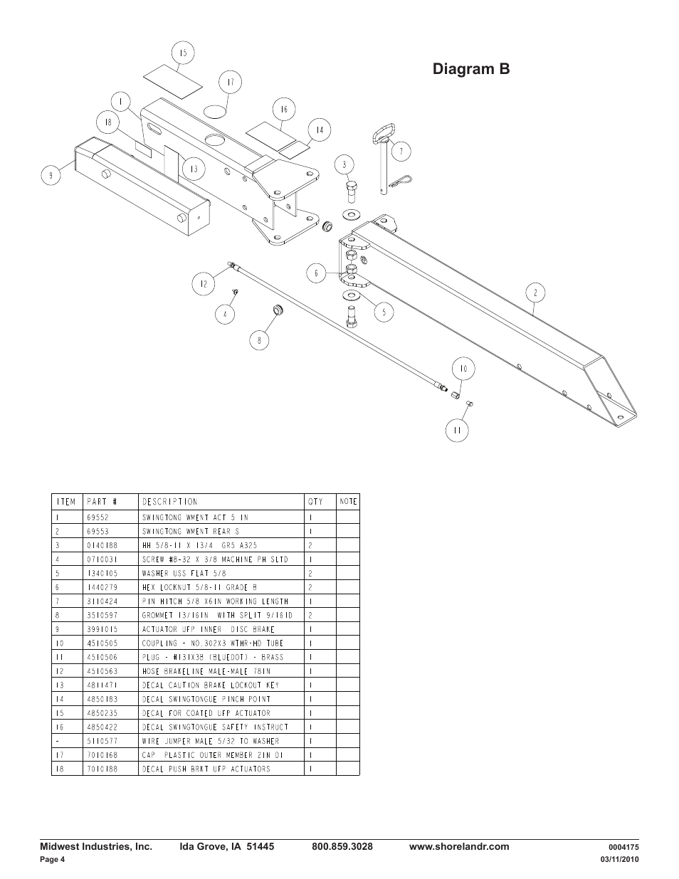 Diagram b | ShoreLand'r LAV30BS V.2 User Manual | Page 4 / 12