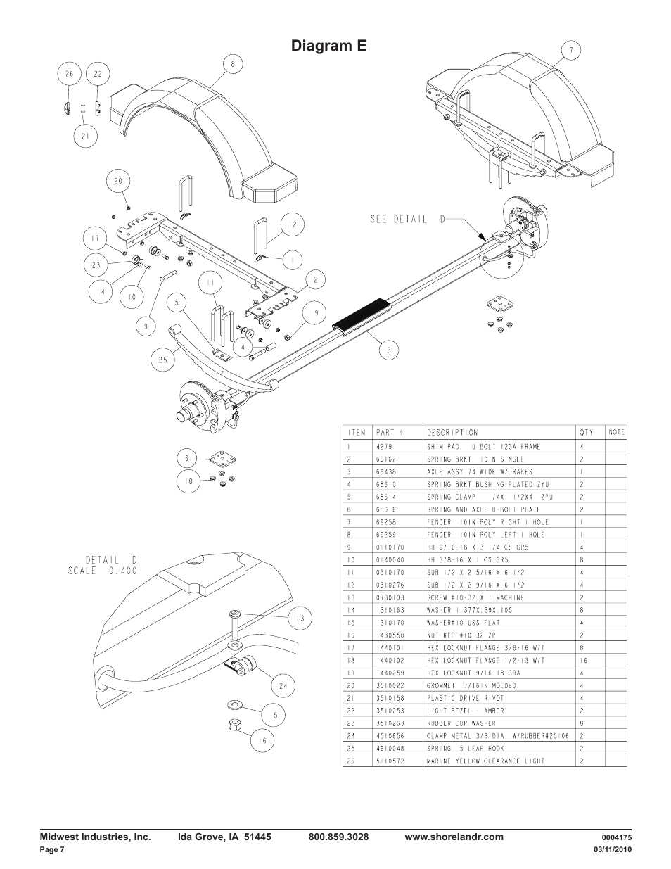 Diagram e | ShoreLand'r LAV30BS V.2 User Manual | Page 7 / 12