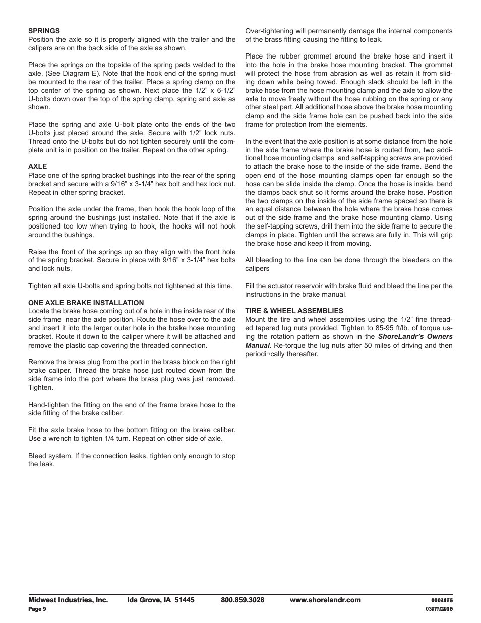 ShoreLand'r LAV30BS V.2 User Manual | Page 9 / 12