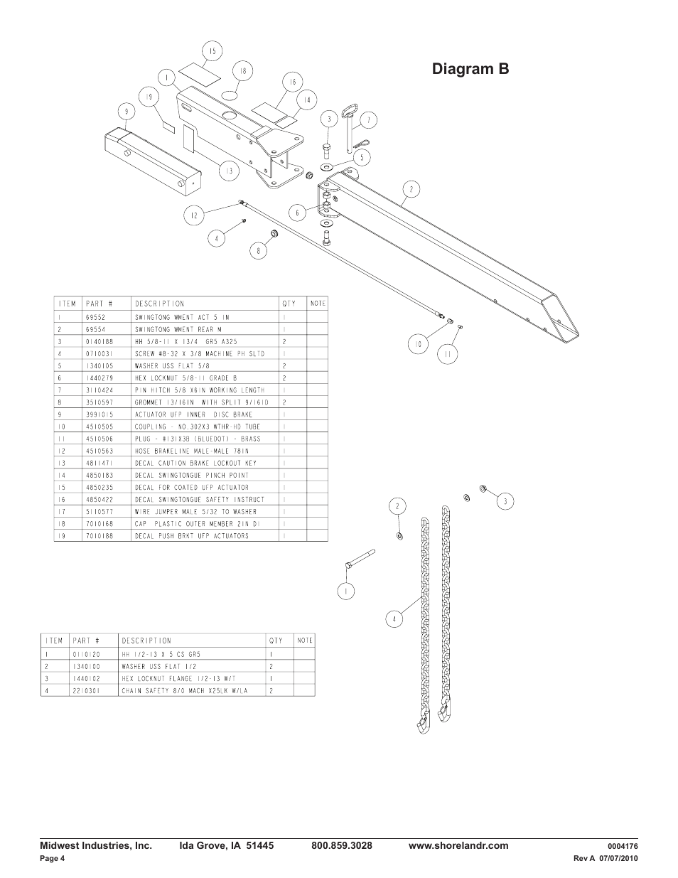 Diagram b | ShoreLand'r LAV34BLW V.1 User Manual | Page 4 / 12