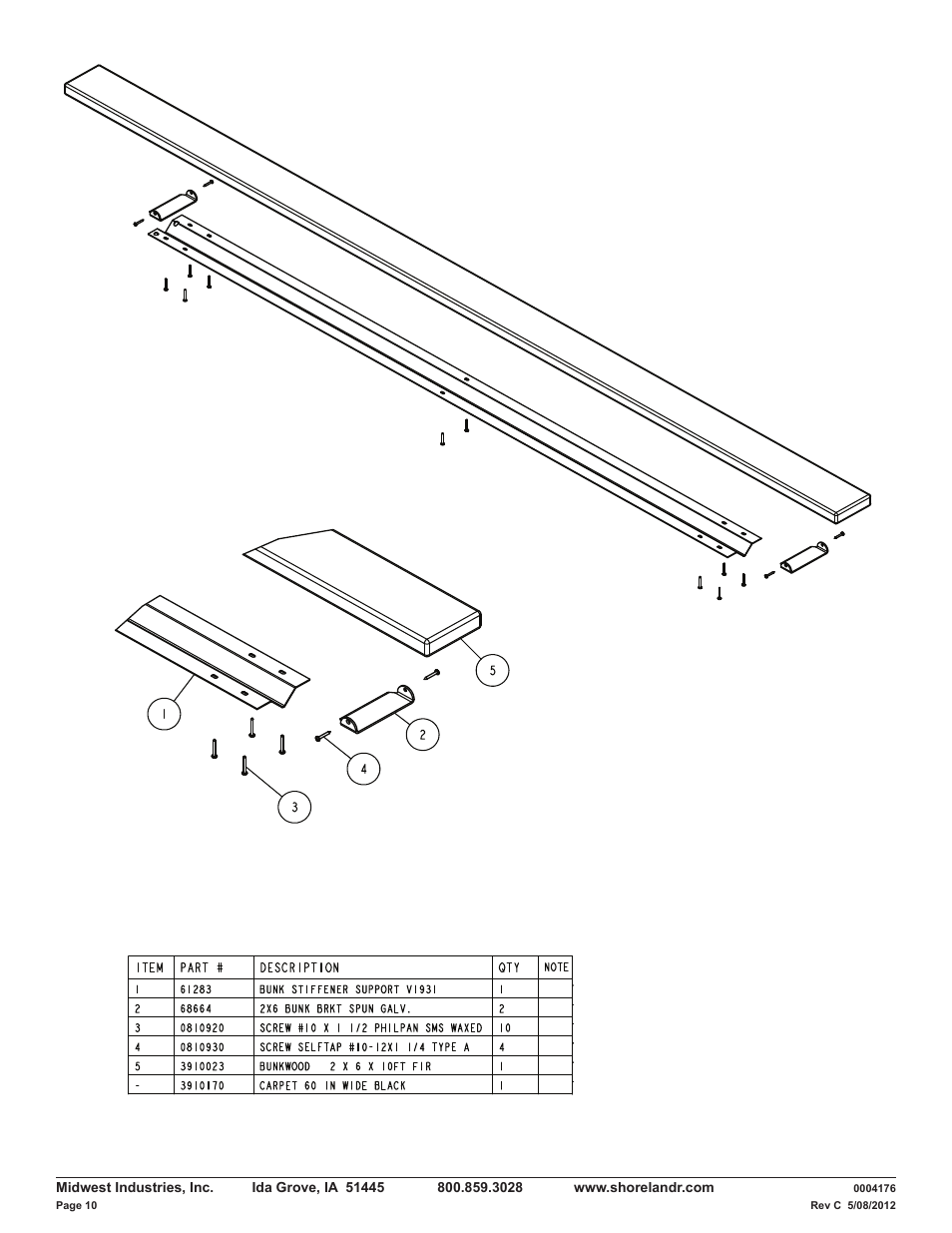 ShoreLand'r LAV34BLW V.2 User Manual | Page 10 / 12