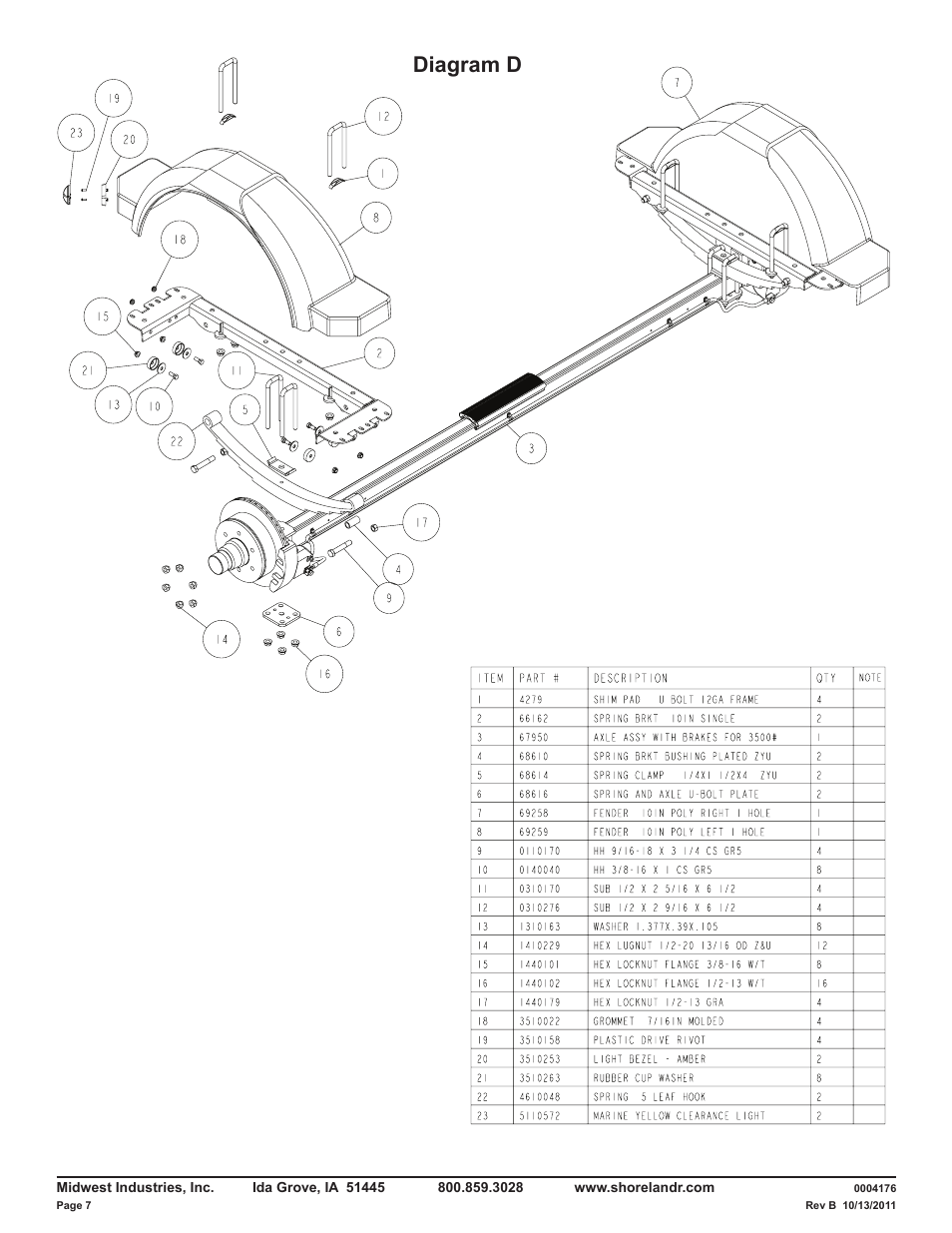 Diagram d | ShoreLand'r LAV34BLW V.3 User Manual | Page 7 / 12