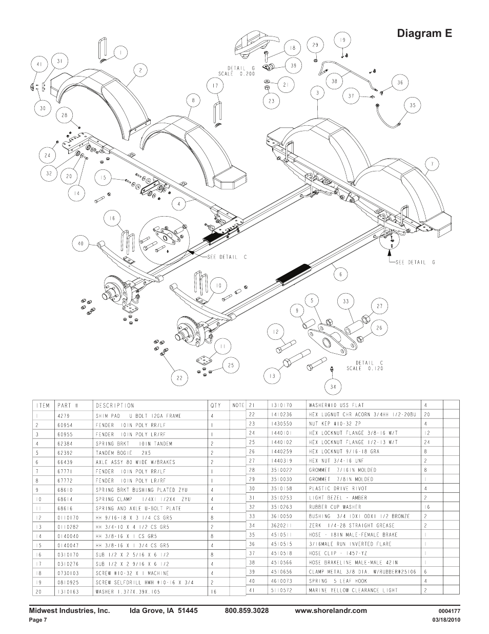 Diagram e | ShoreLand'r LAV46TBB V.2 User Manual | Page 7 / 13