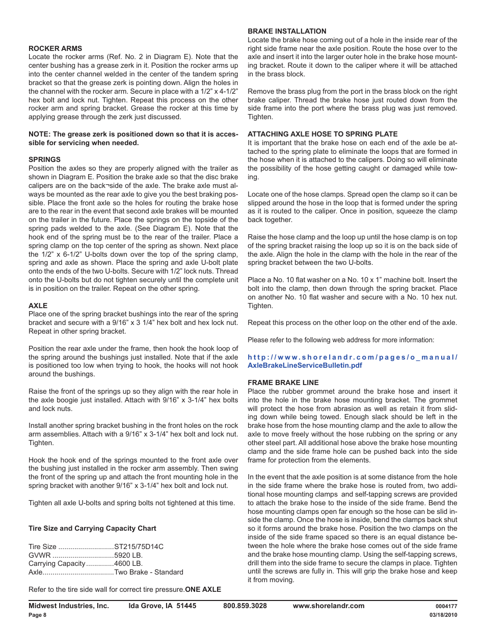 ShoreLand'r LAV46TBB V.2 User Manual | Page 8 / 13