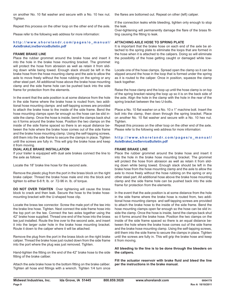 ShoreLand'r LAV46TCBB V.2 User Manual | Page 9 / 13
