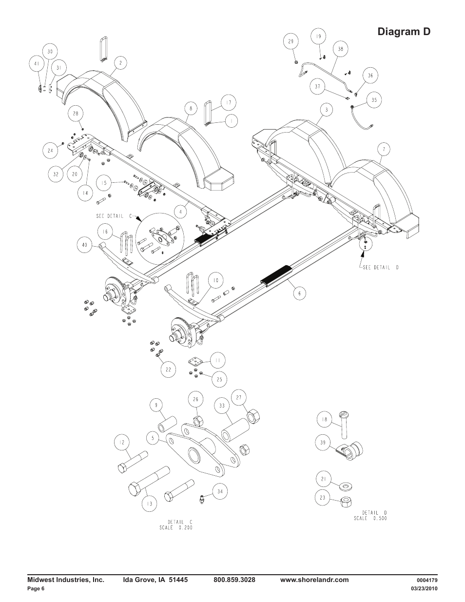 Diagram d | ShoreLand'r LAV55TBB V.2 User Manual | Page 6 / 13