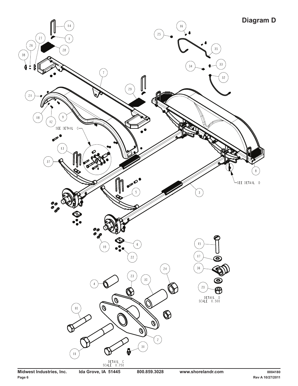 Diagram d | ShoreLand'r LAV55TCBB V.2 User Manual | Page 6 / 13
