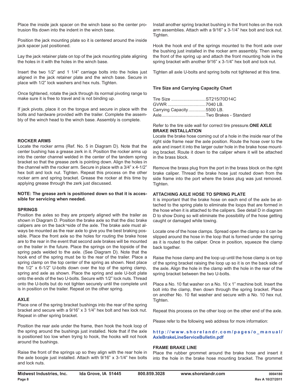 ShoreLand'r LAV55TCBB V.2 User Manual | Page 8 / 13