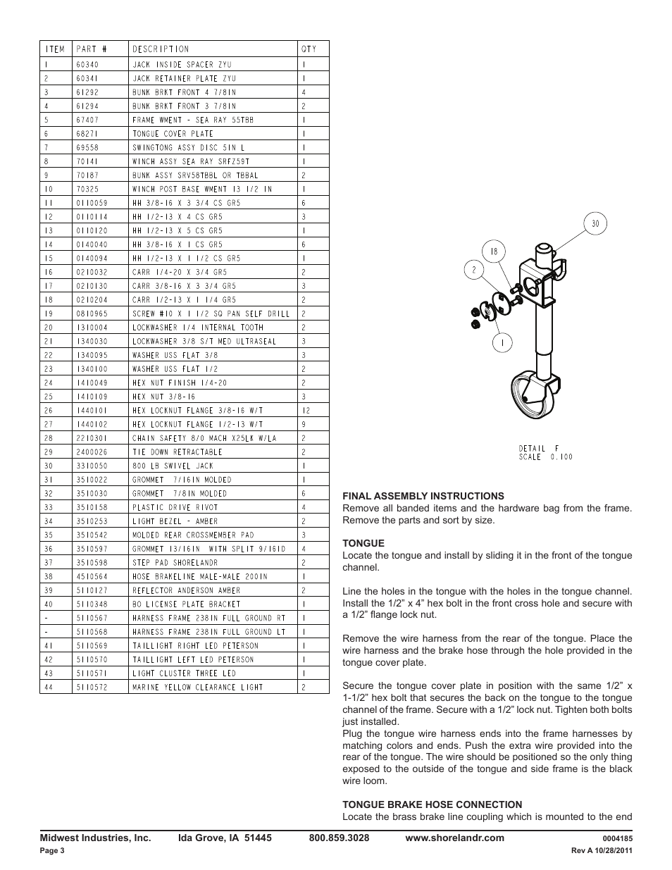 ShoreLand'r LAV59TBBL V.1 User Manual | Page 3 / 13