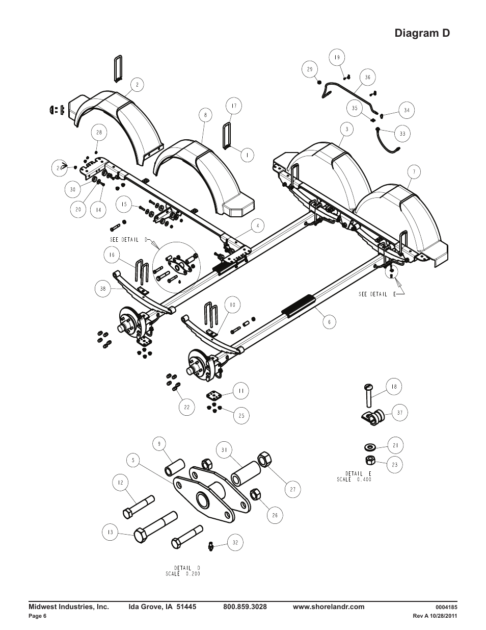 Diagram d | ShoreLand'r LAV59TBBL V.1 User Manual | Page 6 / 13