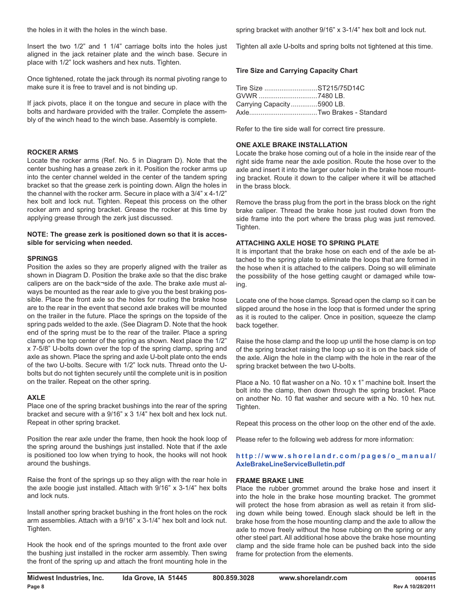 ShoreLand'r LAV59TBBL V.1 User Manual | Page 8 / 13