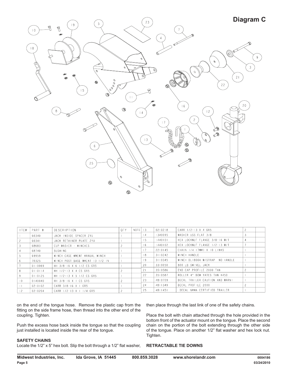 Diagram c | ShoreLand'r LAV59TCBBL V.1 User Manual | Page 5 / 13