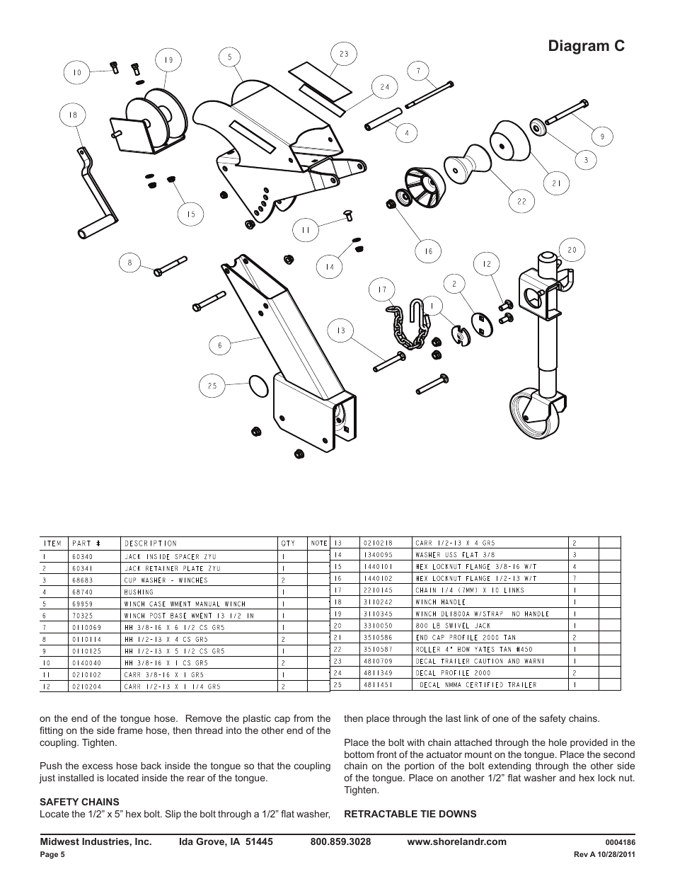 Diagram c | ShoreLand'r LAV59TCBBL V.2 User Manual | Page 5 / 13