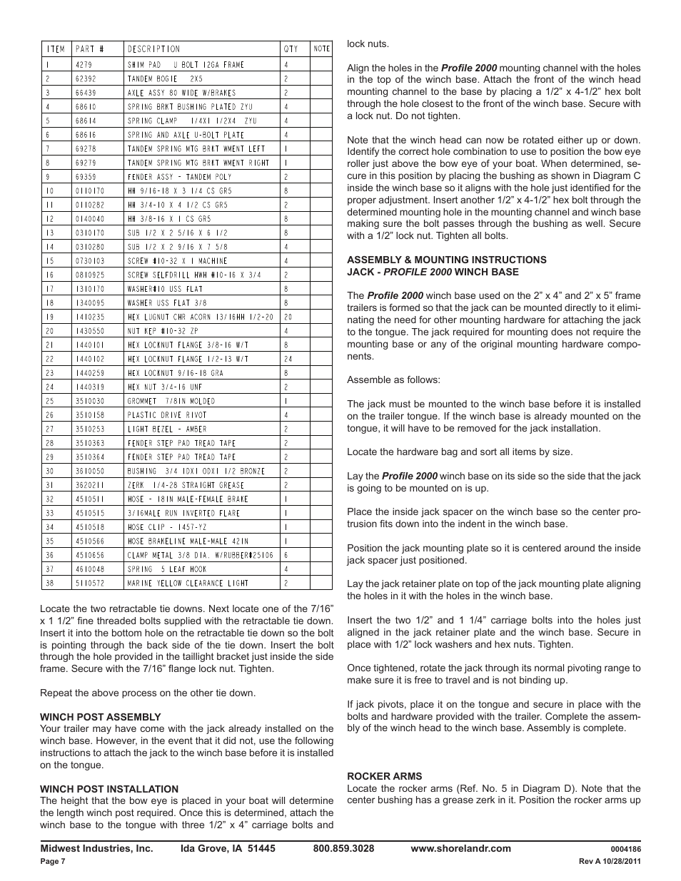 ShoreLand'r LAV59TCBBL V.2 User Manual | Page 7 / 13