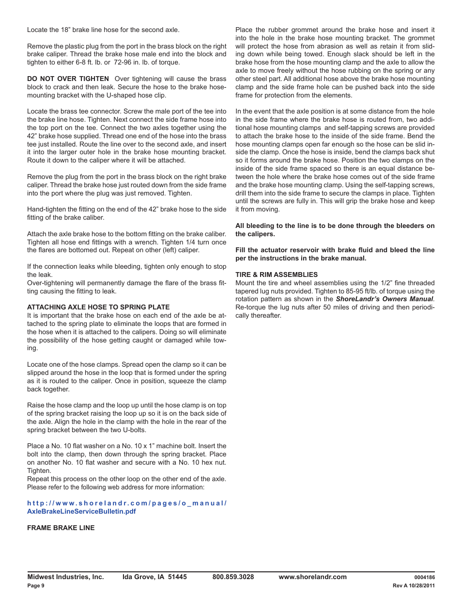 ShoreLand'r LAV59TCBBL V.2 User Manual | Page 9 / 13