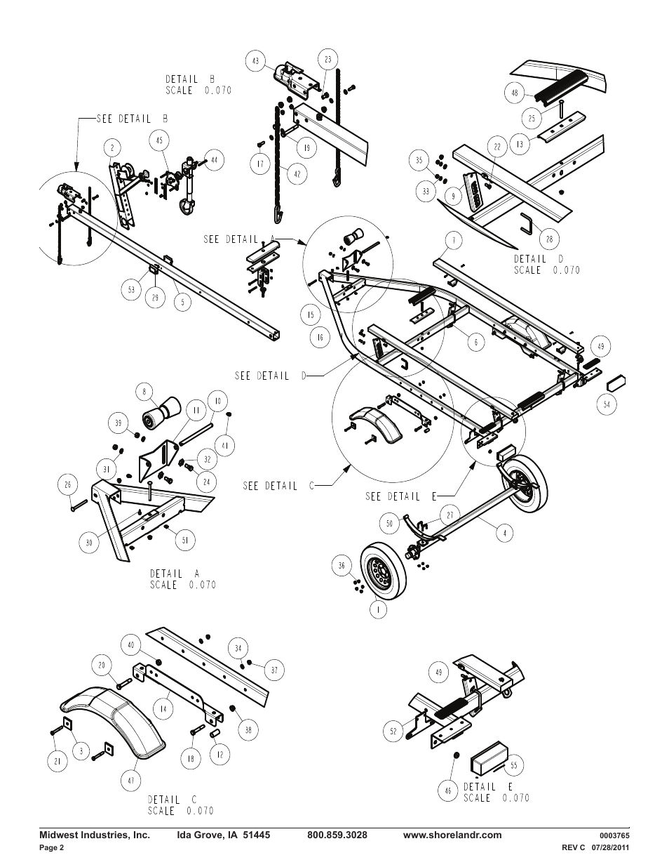 Diagram a | ShoreLand'r LUB14TL V.3 User Manual | Page 2 / 8