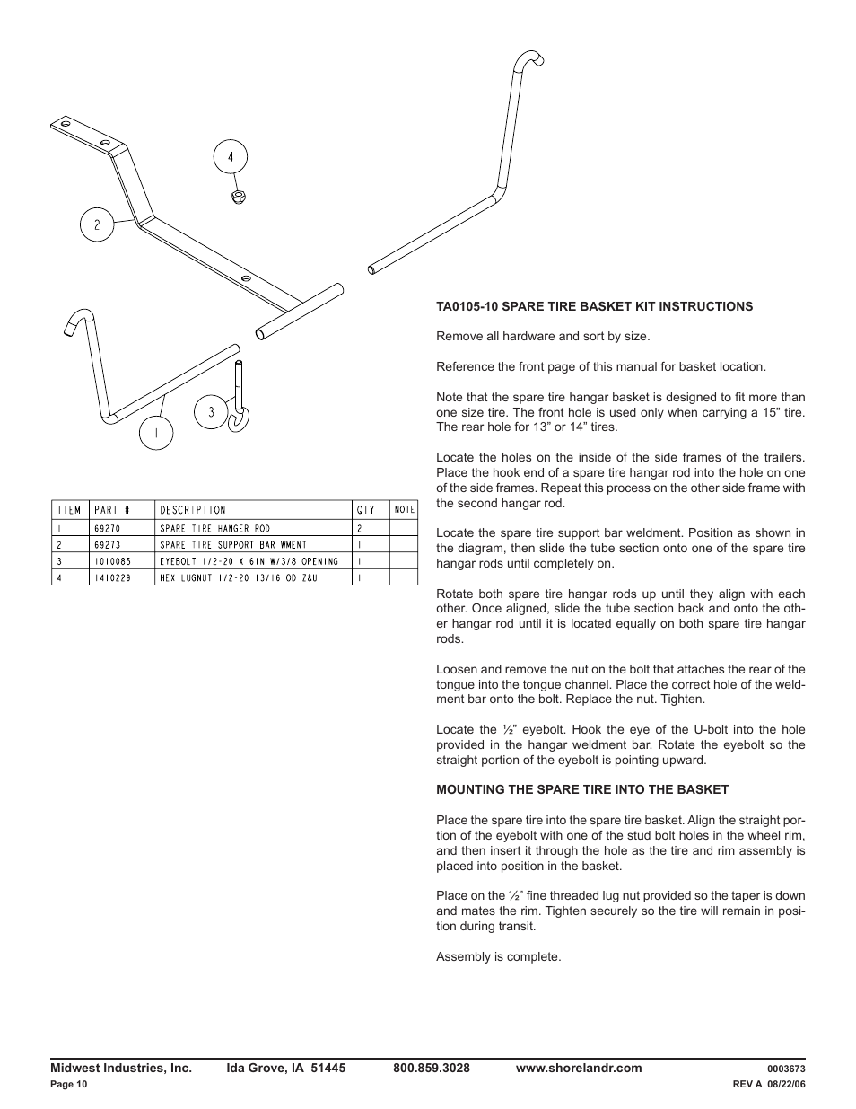 ShoreLand'r LUB29CBLW V.2 User Manual | Page 10 / 12