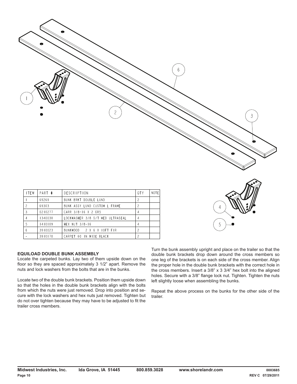 ShoreLand'r LUB29CBSW V.3 User Manual | Page 10 / 14