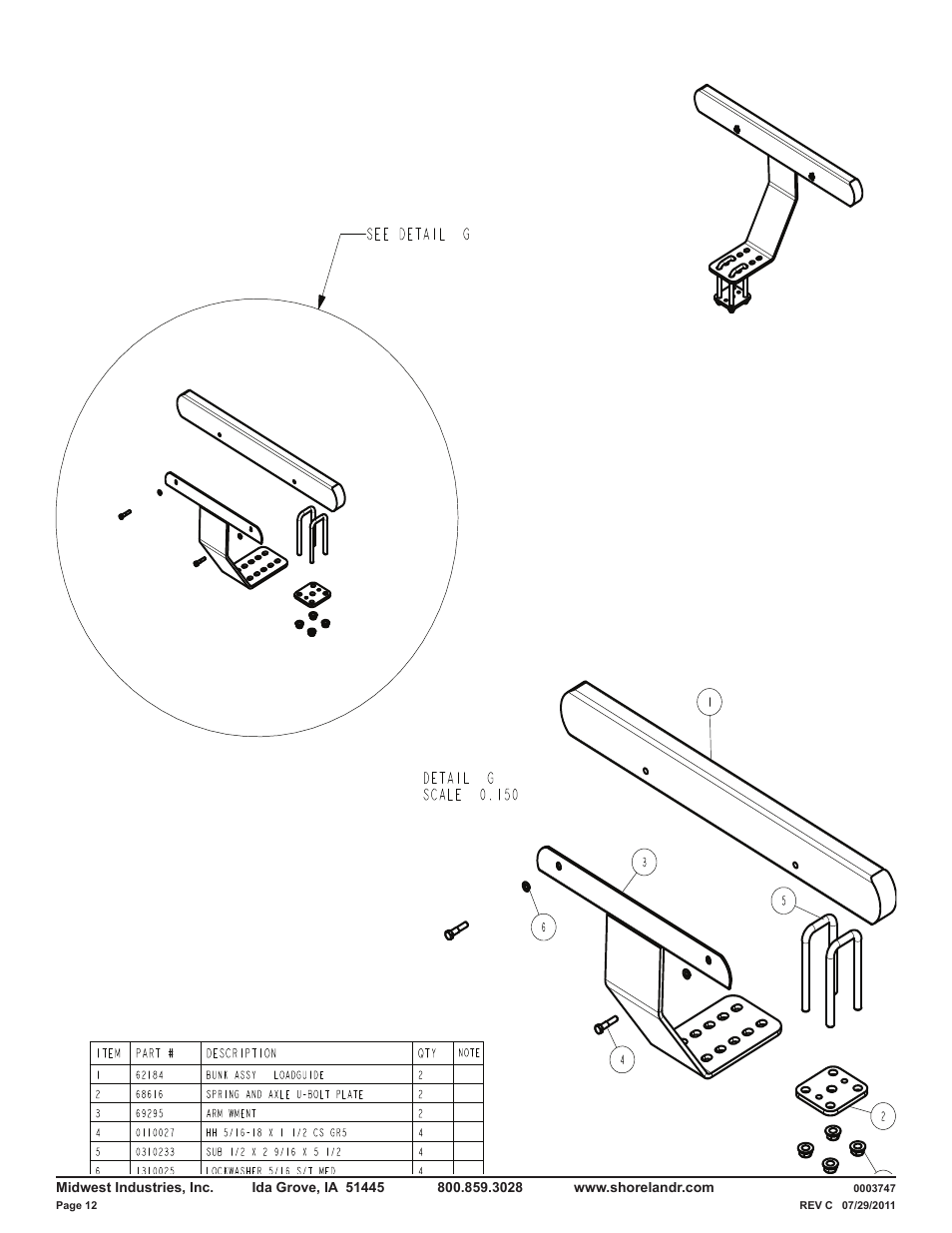 ShoreLand'r LUB40TABBXLW V.1 User Manual | Page 12 / 15