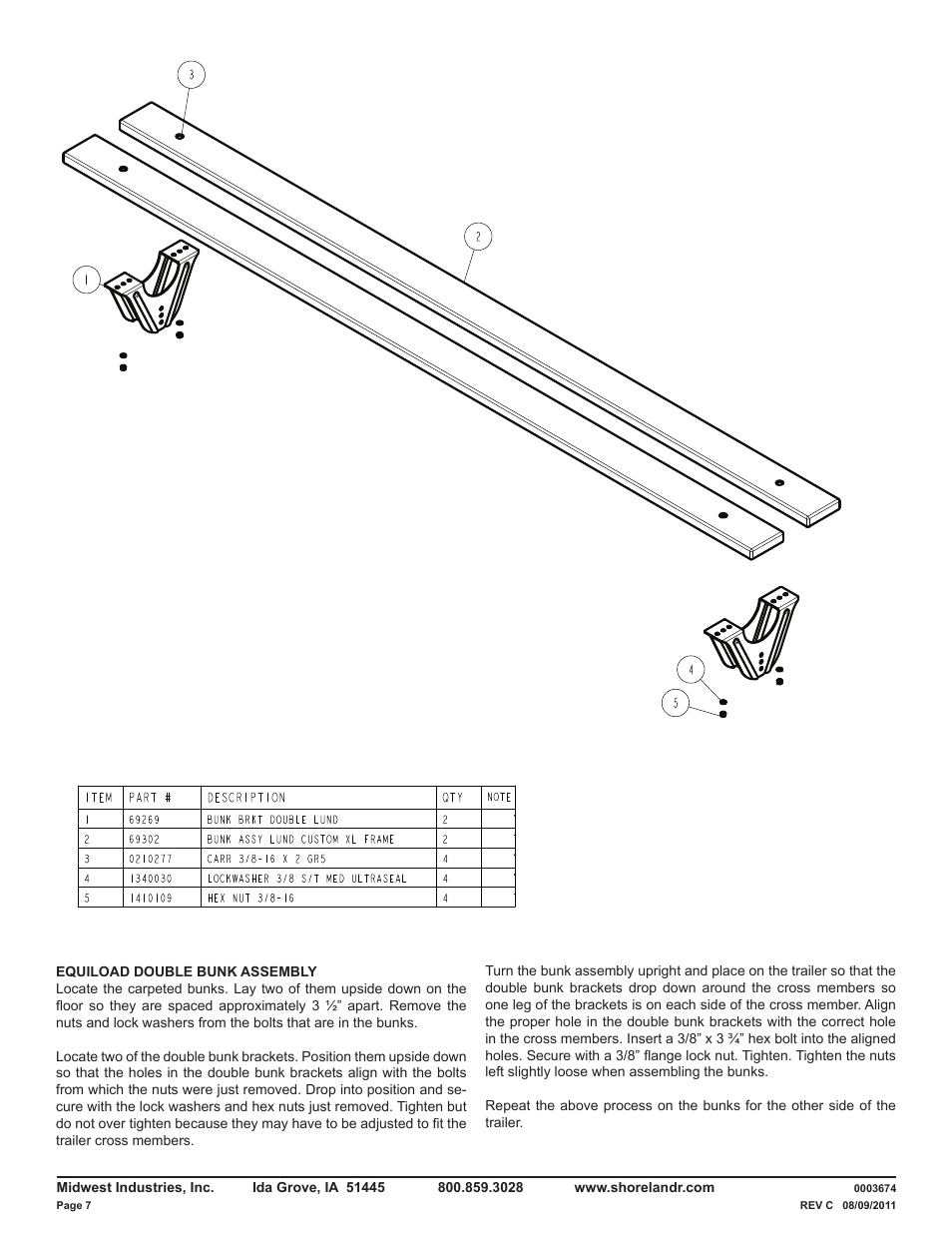 ShoreLand'r LUB40TCBXLW V.1 User Manual | Page 7 / 15