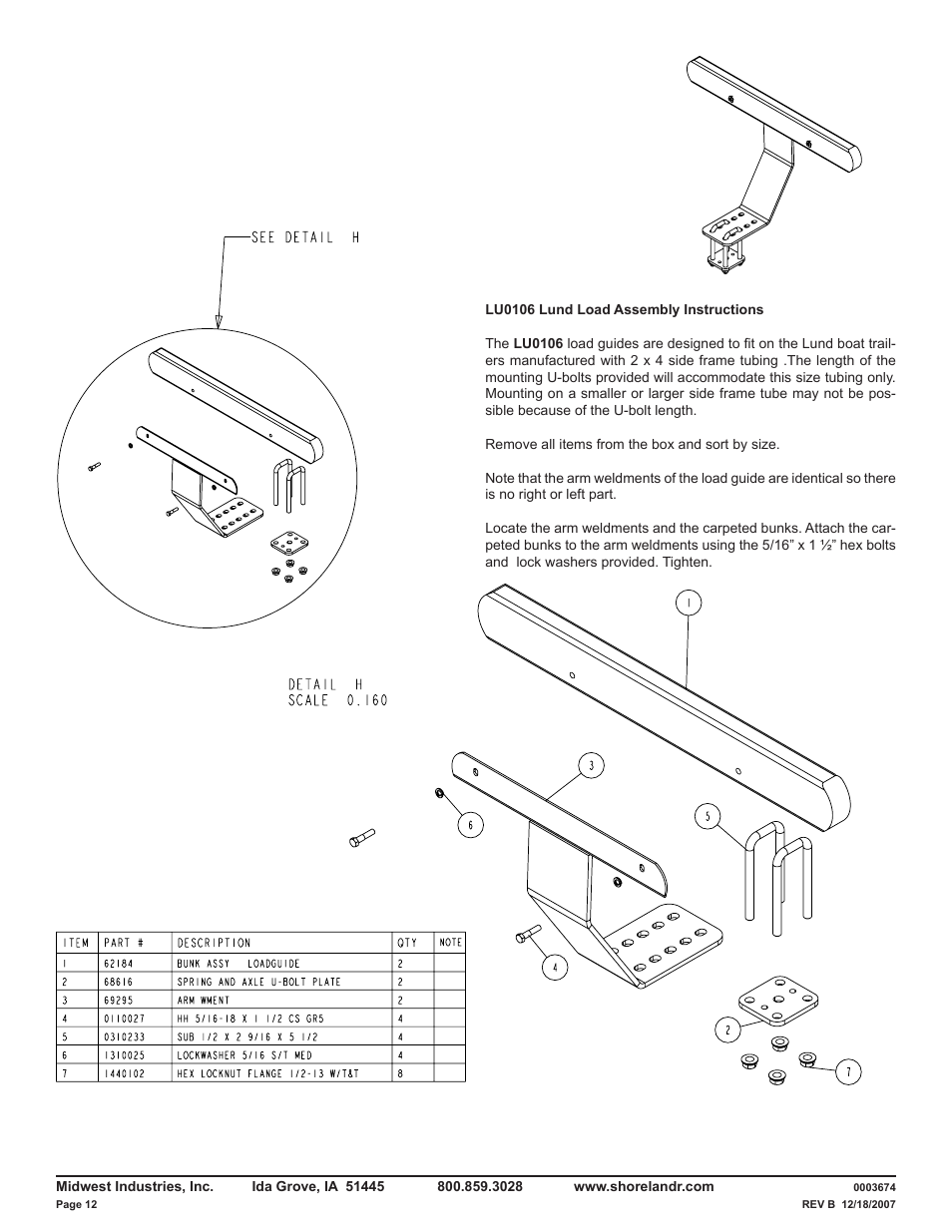 ShoreLand'r LUB40TCBXLW V.3 User Manual | Page 12 / 14