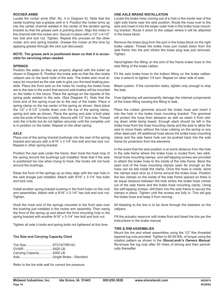 ShoreLand'r LUB40TCBXLW V.4 User Manual | Page 10 / 14