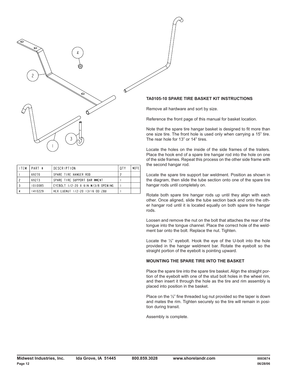 ShoreLand'r LUB40TCBXLW V.4 User Manual | Page 12 / 14