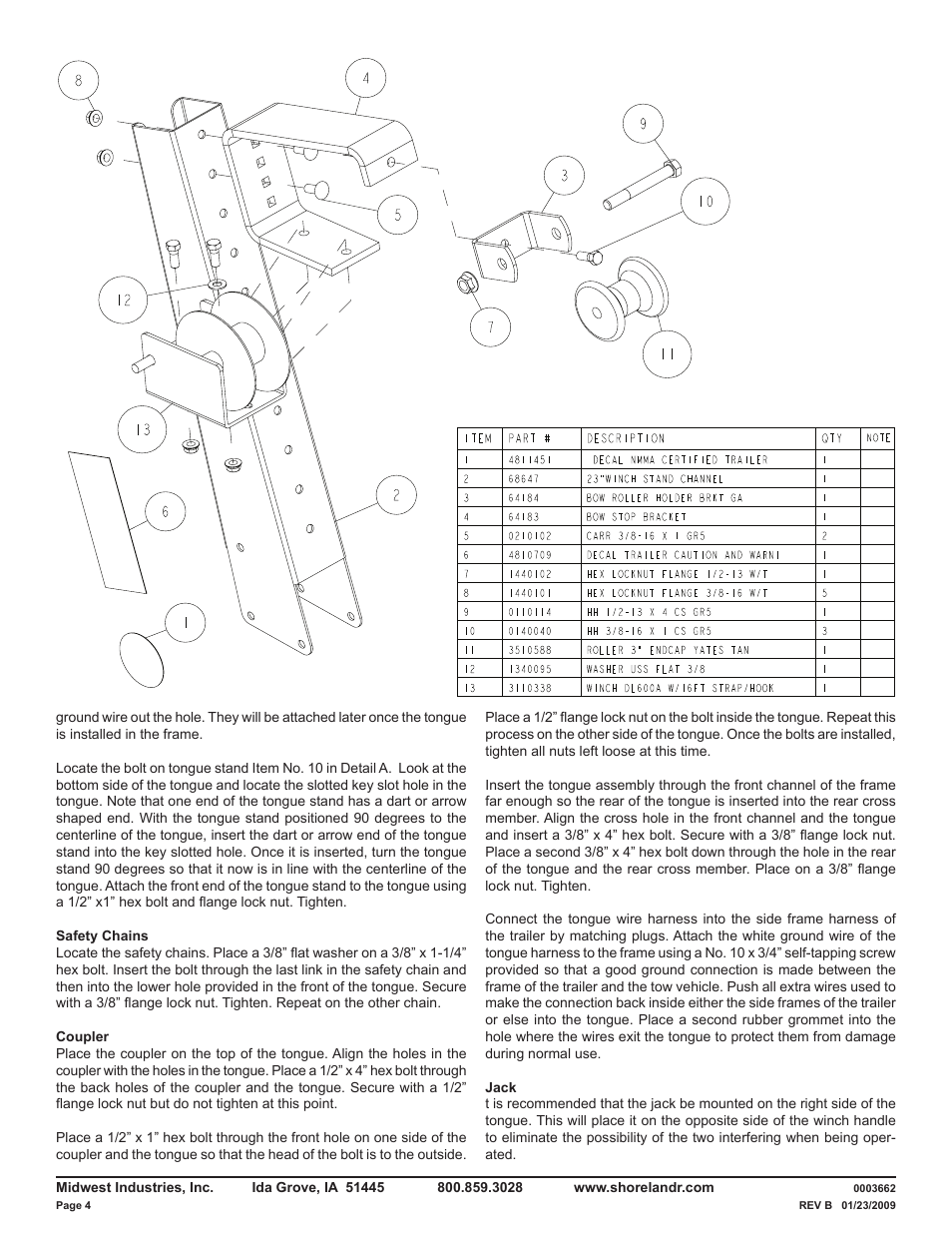 ShoreLand'r LUB7TL V.1 User Manual | Page 4 / 8