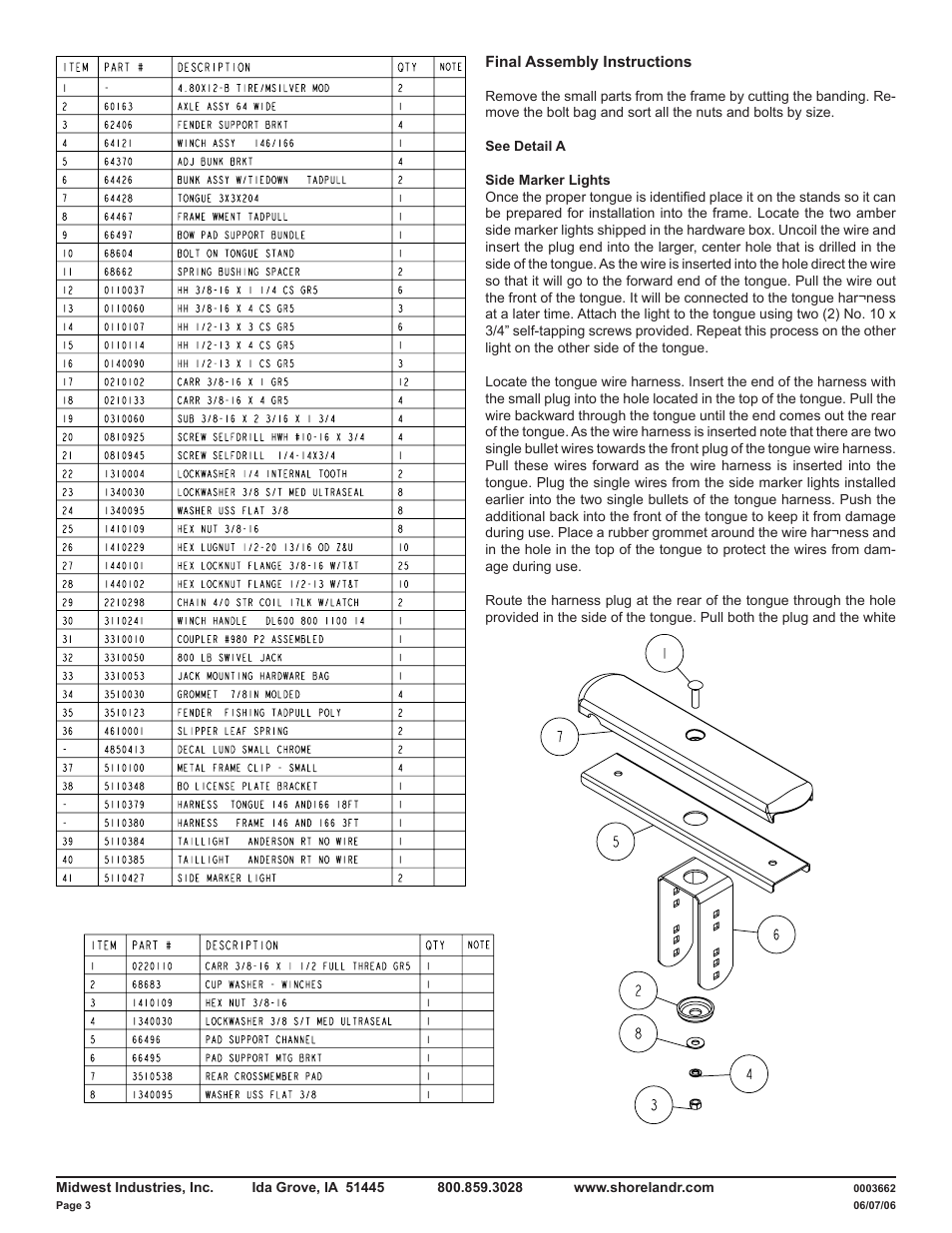 ShoreLand'r LUB7TL V.2 User Manual | Page 3 / 8