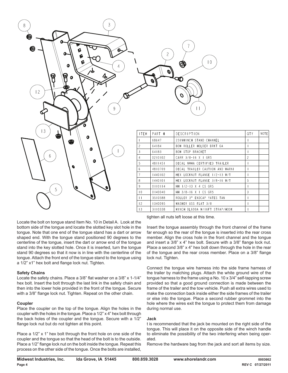 ShoreLand'r LUB7TL V.3 User Manual | Page 4 / 8