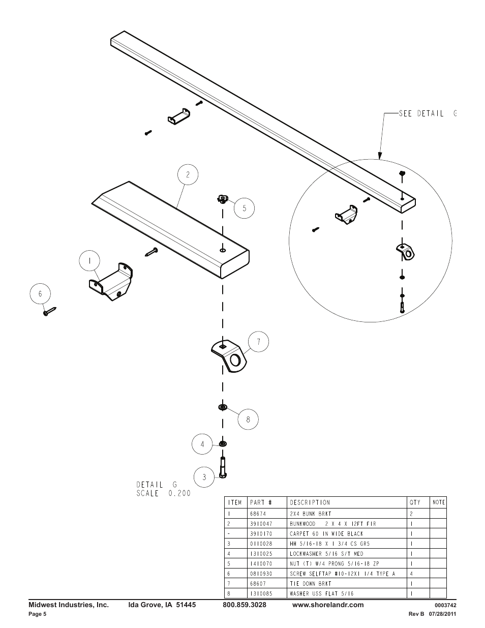 ShoreLand'r LUB7TS V.1 User Manual | Page 5 / 8