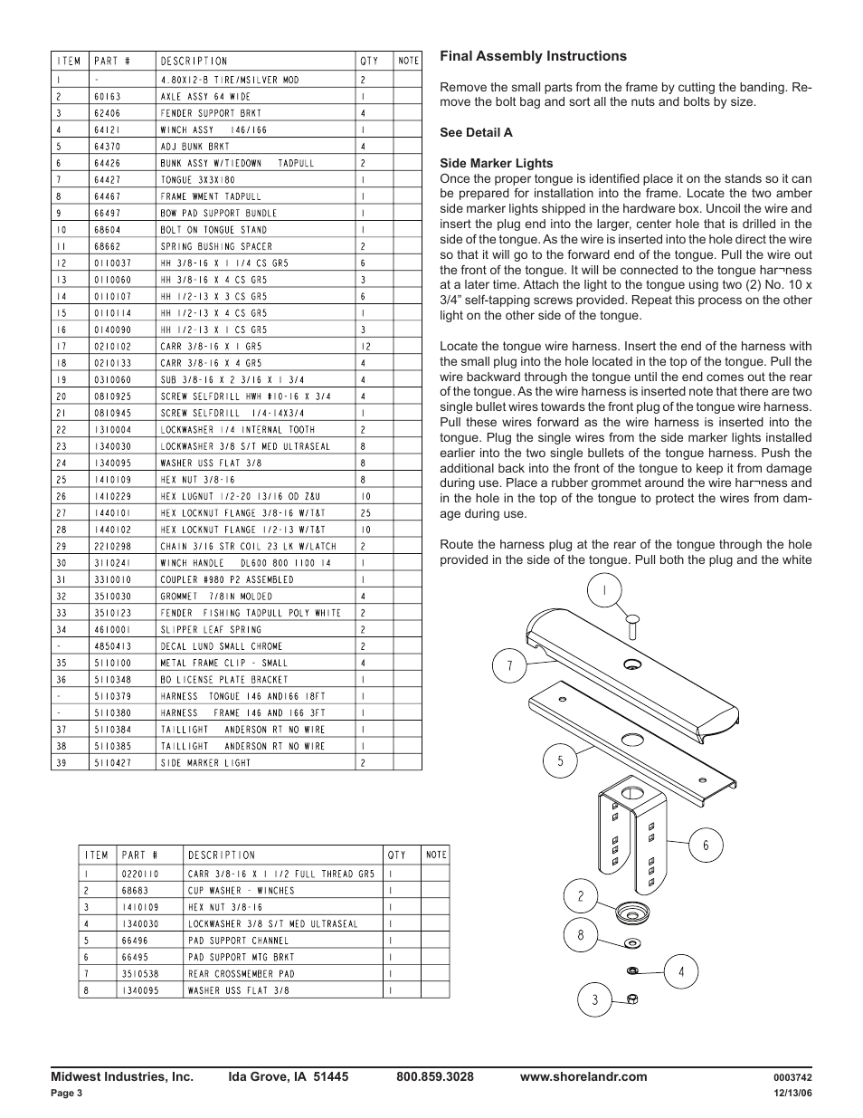ShoreLand'r LUB7TS V.2 User Manual | Page 3 / 8