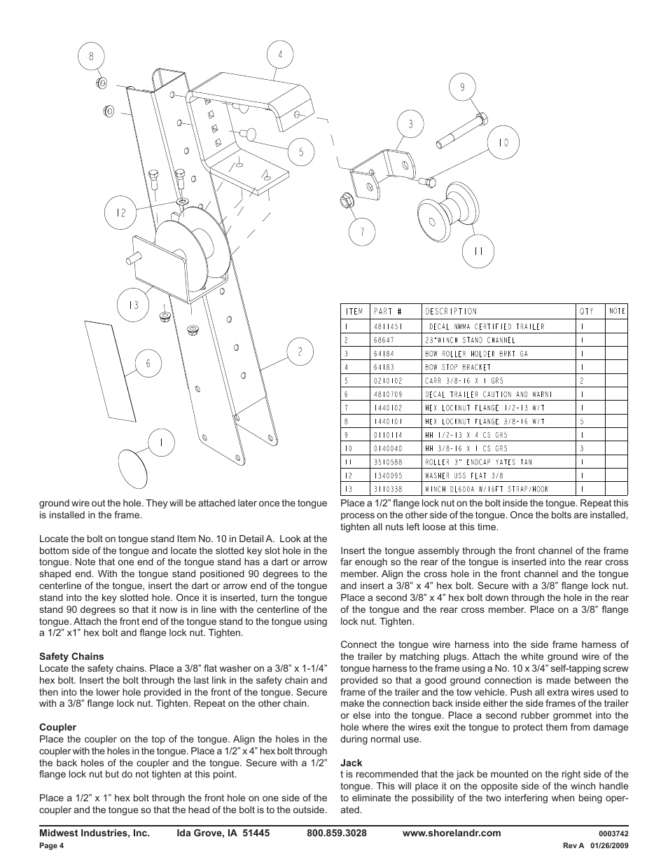 ShoreLand'r LUB7TS V.3 User Manual | Page 4 / 8