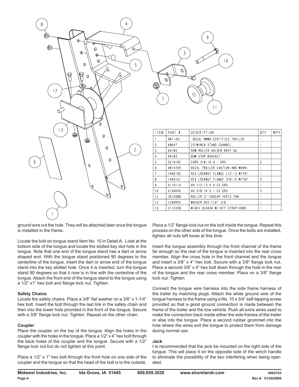 ShoreLand'r LUB7TSS V.1 User Manual | Page 4 / 8