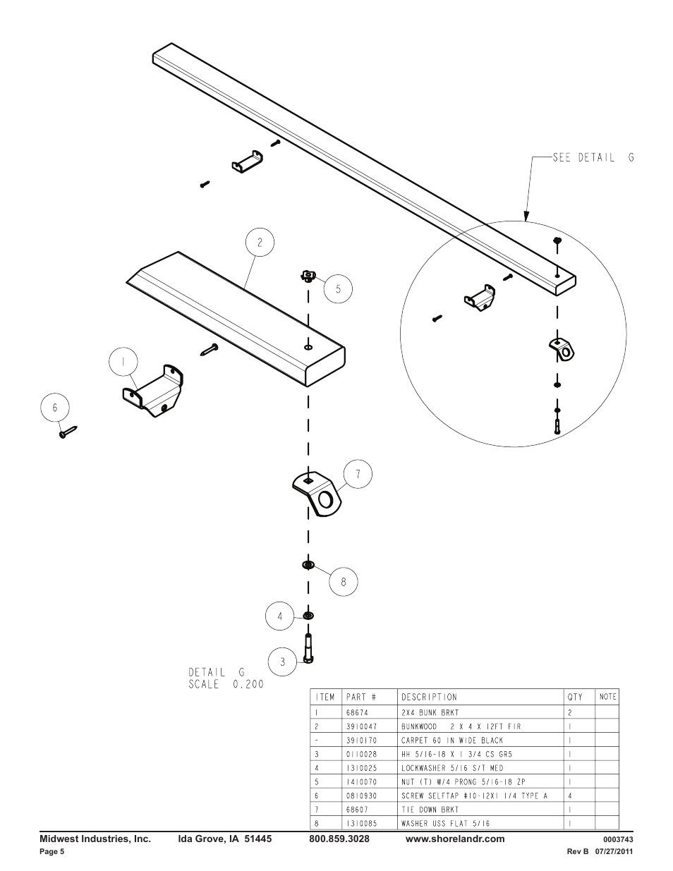 ShoreLand'r LUB7TSS V.3 User Manual | Page 5 / 8