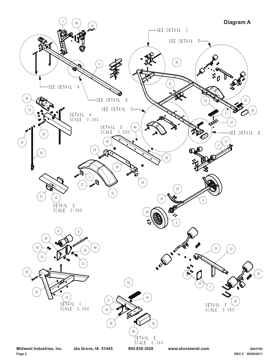 Diagram a | ShoreLand'r LUR14TL V.1 User Manual | Page 2 / 8