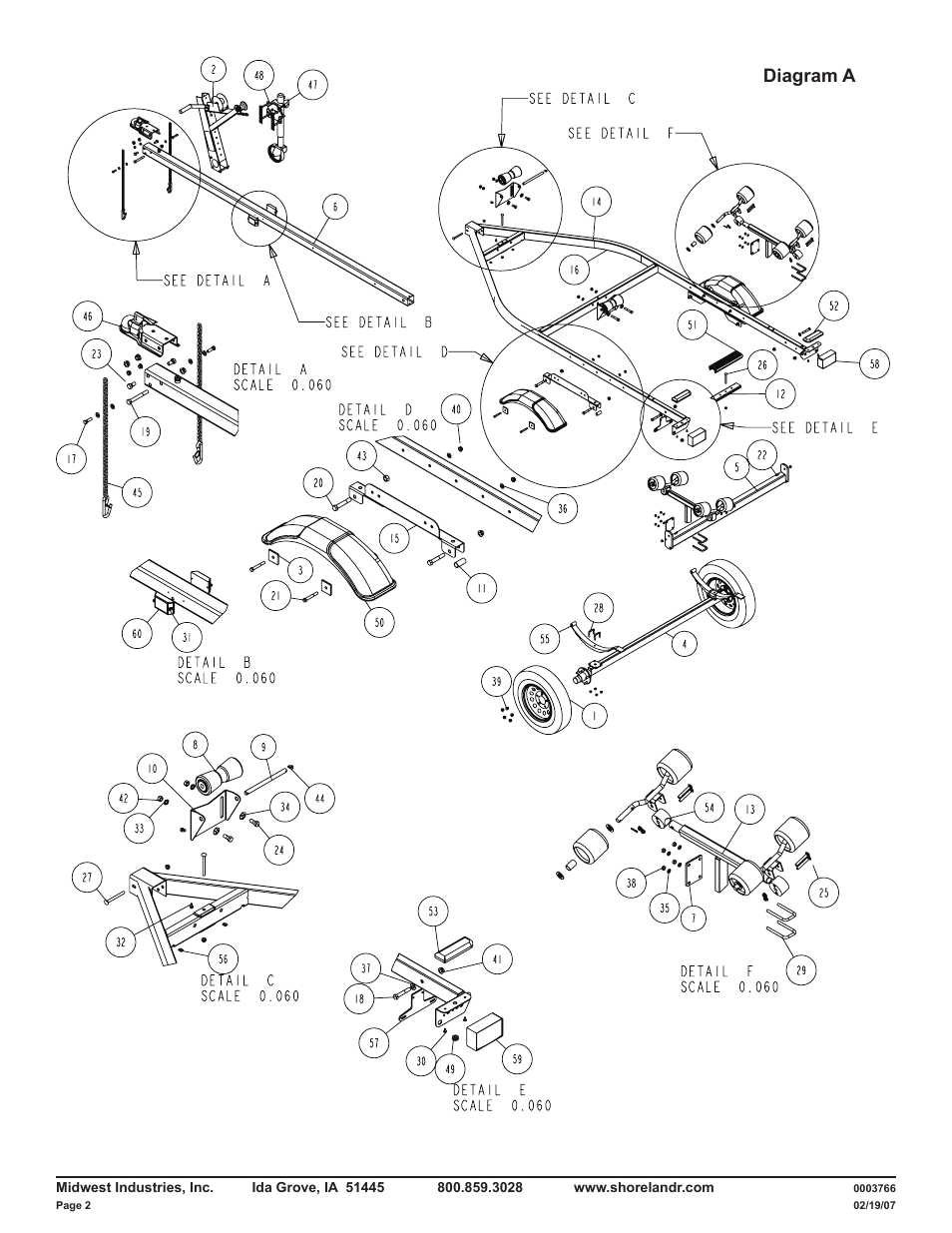 Diagram a | ShoreLand'r LUR14TL V.2 User Manual | Page 2 / 8