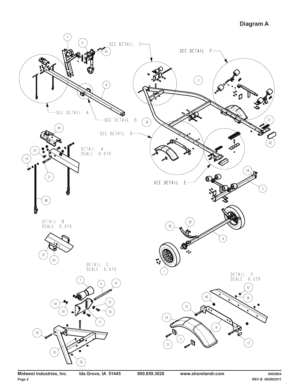 Diagram a | ShoreLand'r LUR14TM V.3 User Manual | Page 2 / 8