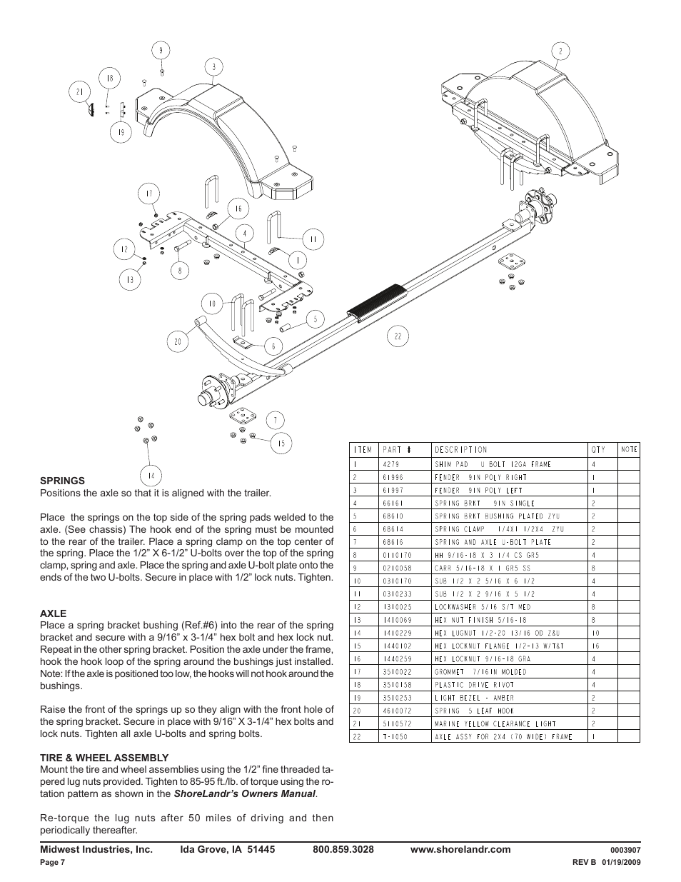 ShoreLand'r LURE22L User Manual | Page 7 / 12