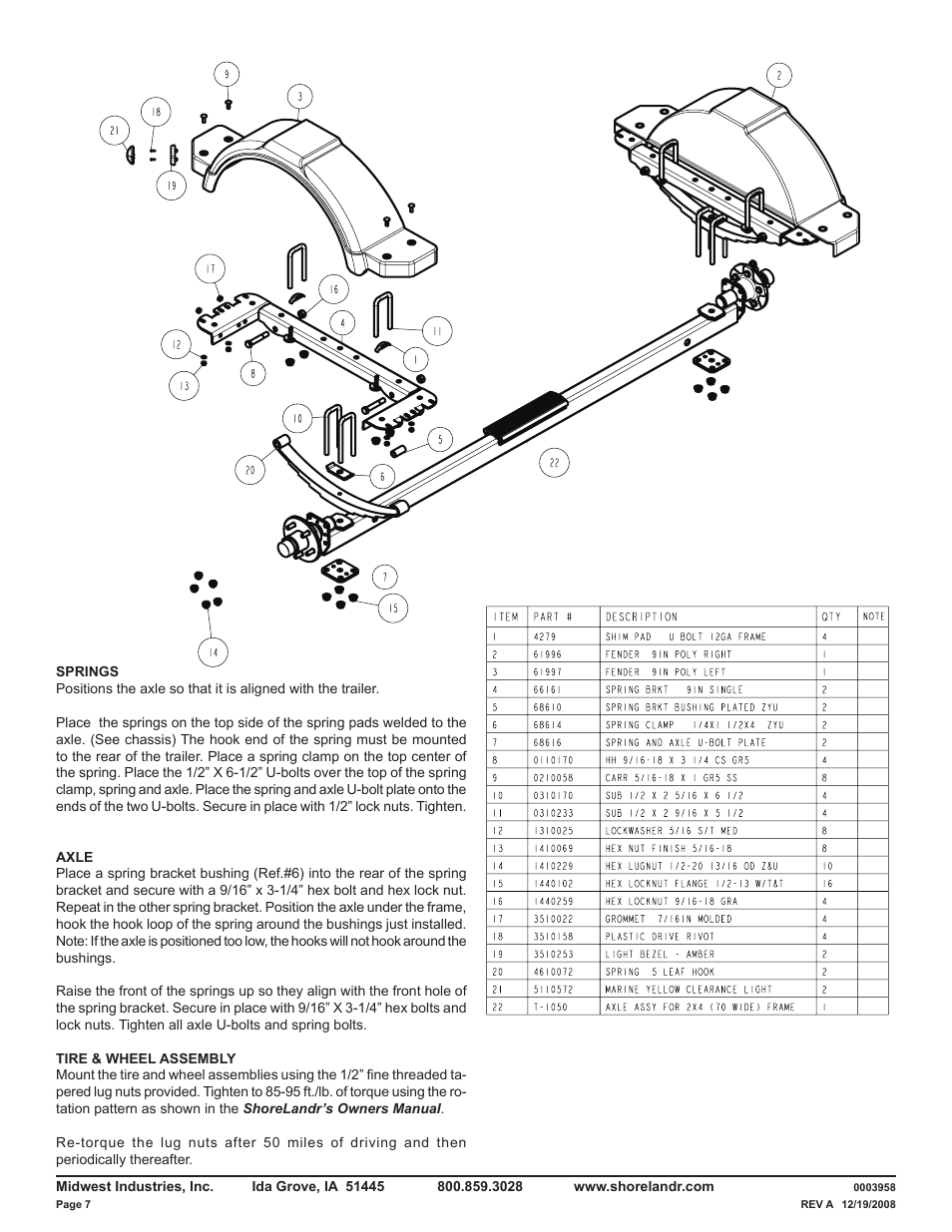 ShoreLand'r LURE22LTMH V.1 User Manual | Page 7 / 12