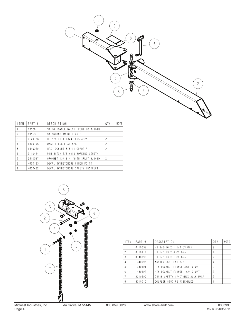 ShoreLand'r LUV2314LTSH V.1 User Manual | Page 4 / 10