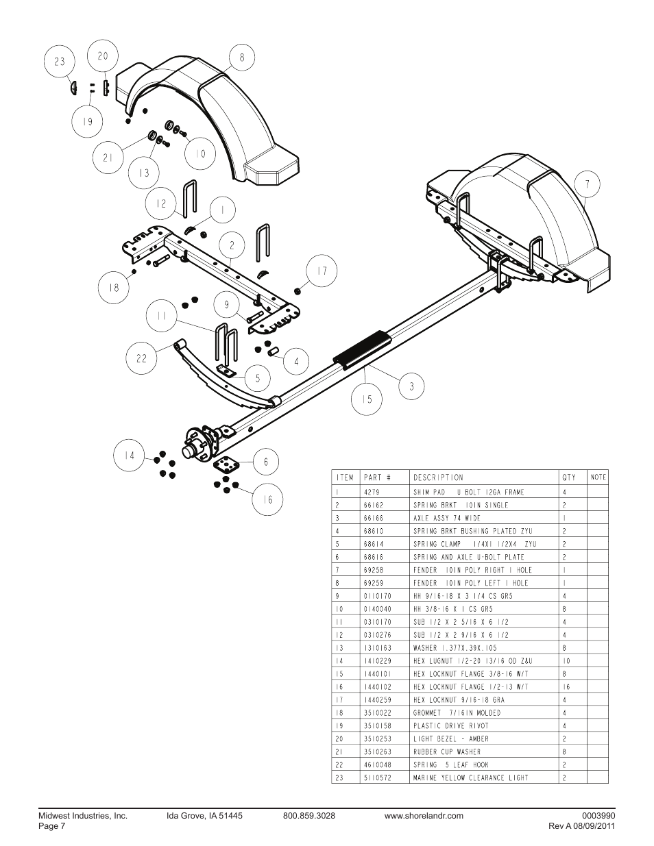 ShoreLand'r LUV2314LTSH V.1 User Manual | Page 7 / 10