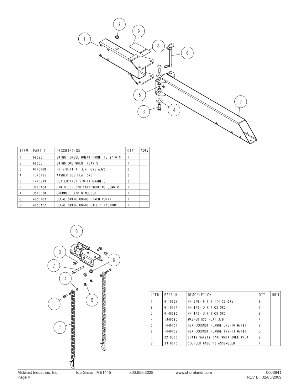 ShoreLand'r LUV2314LW V.1 User Manual | Page 4 / 10