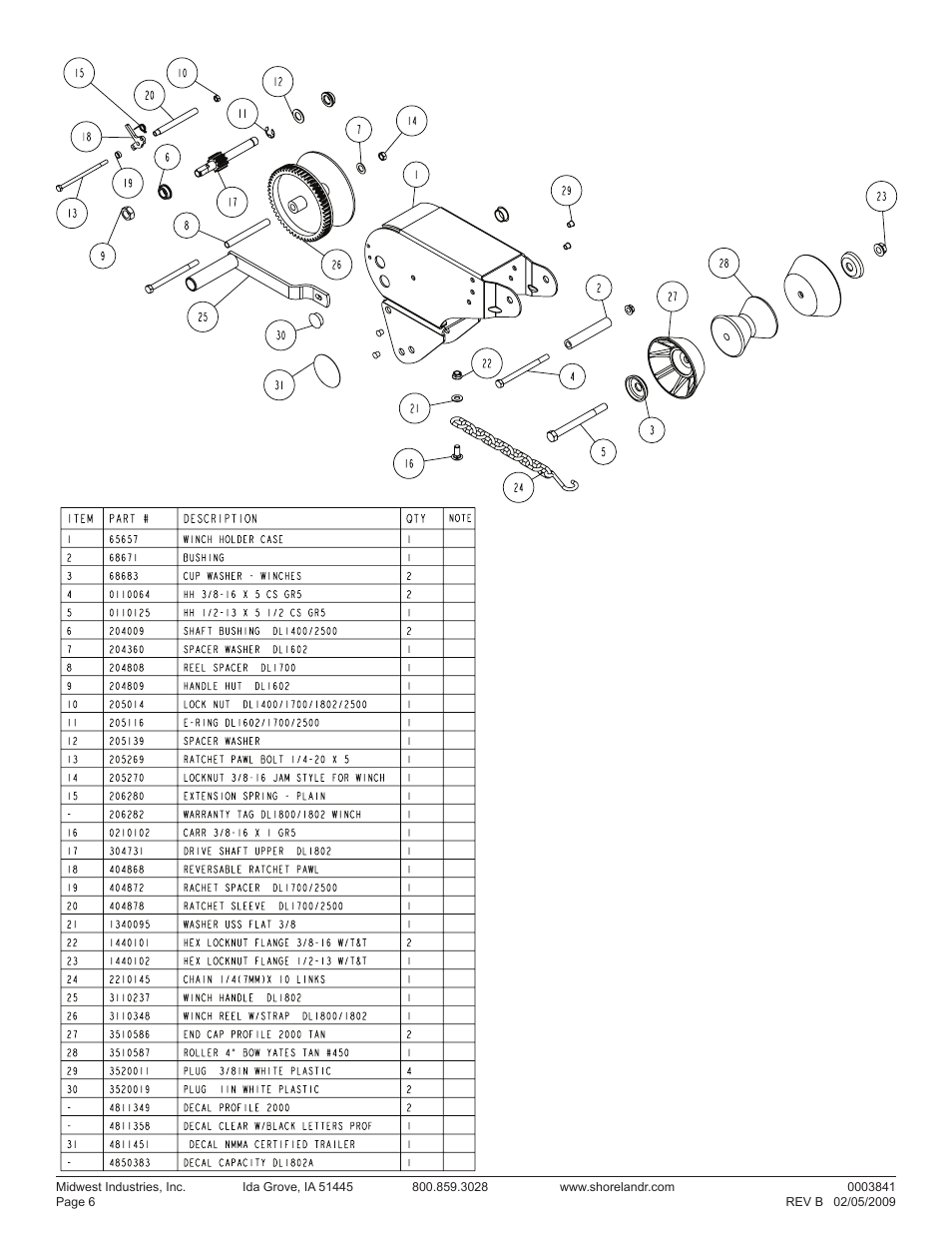 ShoreLand'r LUV2314LW V.1 User Manual | Page 6 / 10