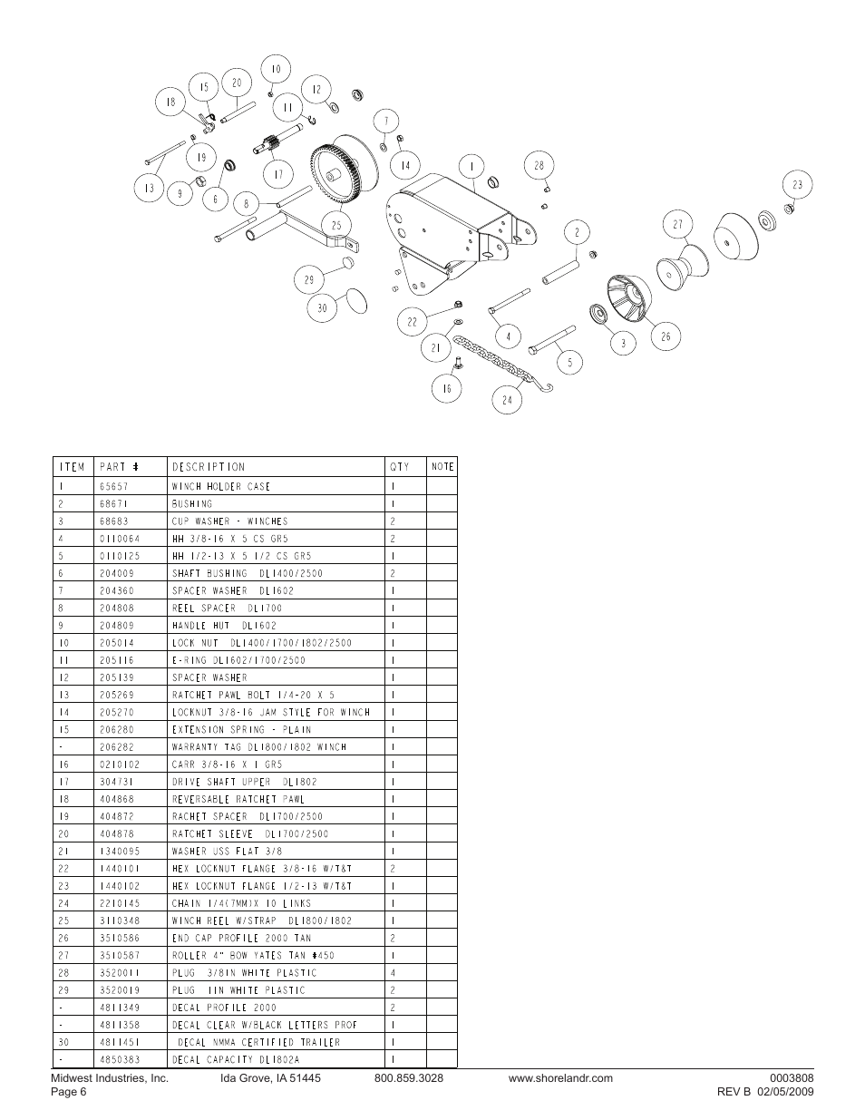 ShoreLand'r LUV2314SW V.1 User Manual | Page 6 / 10
