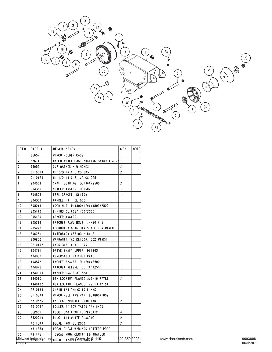 ShoreLand'r LUV2314SW V.2 User Manual | Page 6 / 10