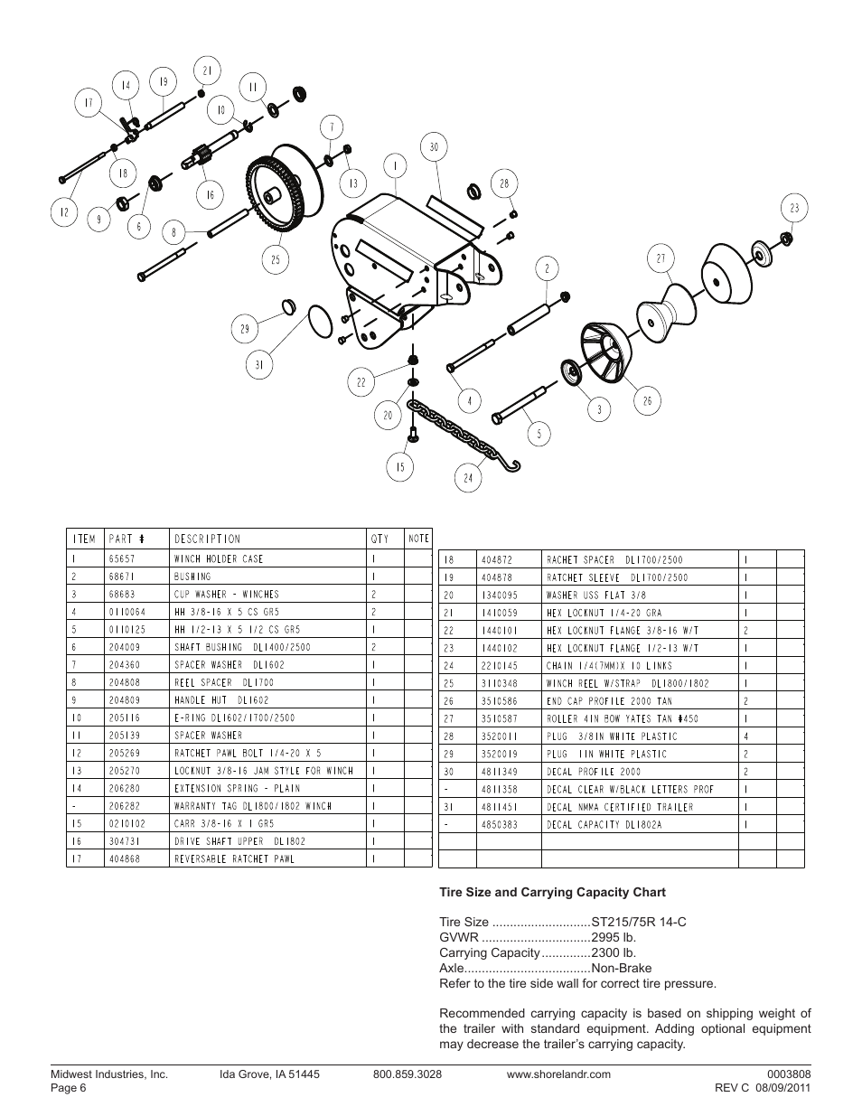 ShoreLand'r LUV2314SW V.3 User Manual | Page 6 / 10