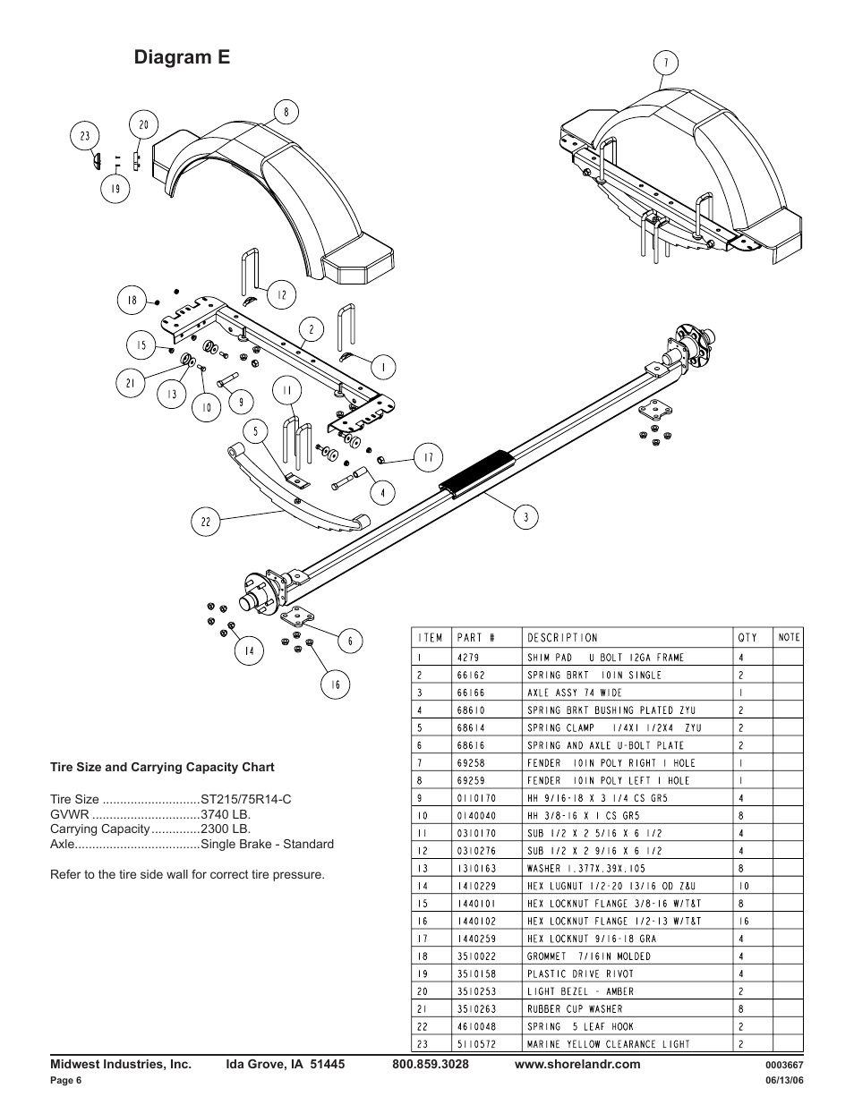 Diagram e | ShoreLand'r LUV2314XXL V.2 User Manual | Page 6 / 10
